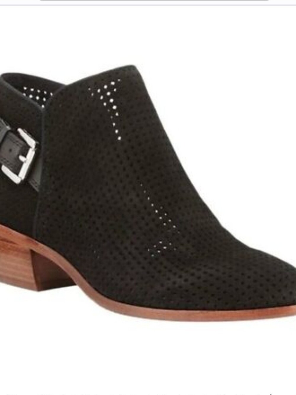 Sam Edelman Paula Perforated Ankle Boots